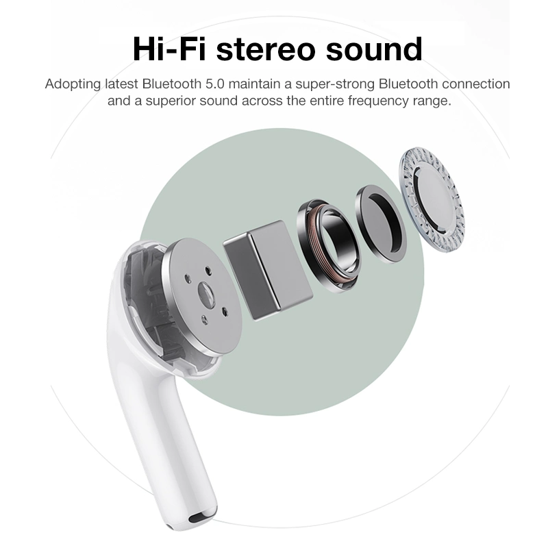 High Quality Stereo Sound Tws Wireless Earbuds 3 Wireless Bluetooth Headset for iPhone