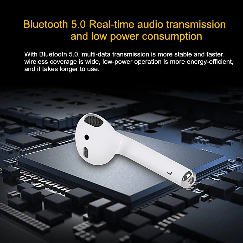 I10 Tws Wireless Bluetooth Headset Earphone Touch Control 3D Headset Surround Sound and Charge Case for iPhone Android Phone