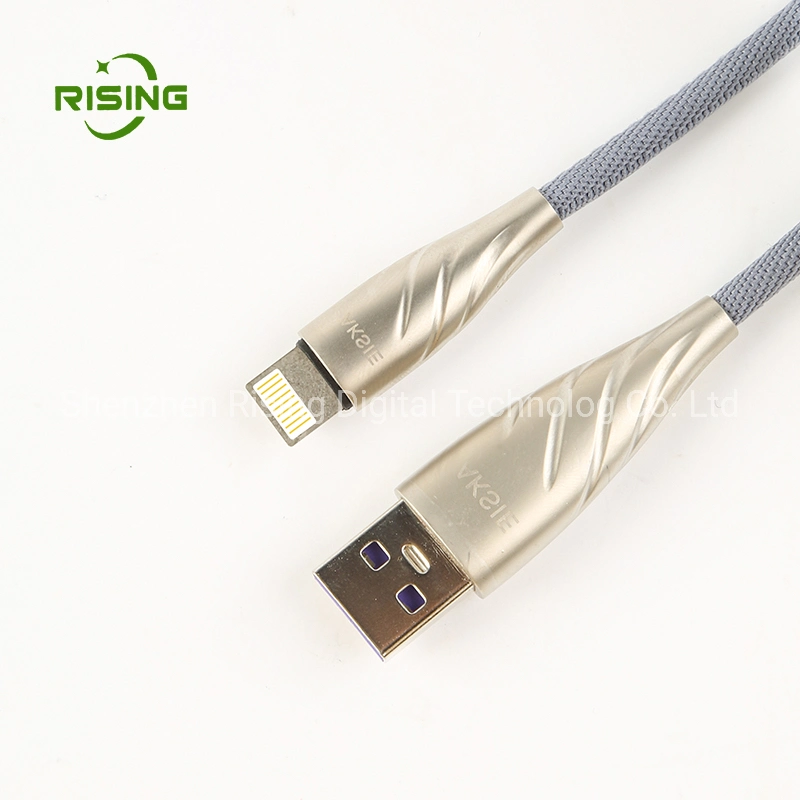 Factory Direct Sale 1m 2m 2.4A ABS Shell Lightning Cable Celulares Mobile Phone Accessories Fast Charging USB Data Cable iPhone Charger Cable for iPhone