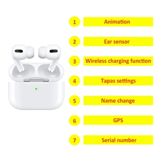 Original for Air Pods PRO Mobile Phone Earphone Bluetooth Headphone Headset for iPhone