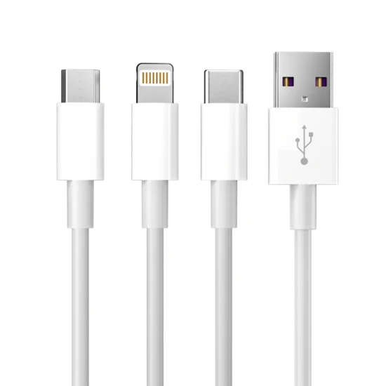 Venta directa de fábrica 1m 2m 2.4A ABS Shell Lightning Cable Celulares Accesorios para teléfonos móviles Carga rápida Cable de datos USB Cable de cargador de iPhone para iPhone