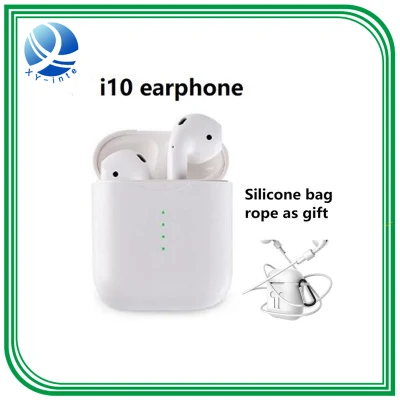  I10 Tws Auriculares inalámbricos Bluetooth 5.0 Auriculares con control táctil con cargador para iPhone Android Soporte Dropshipping.  Exclusivo.